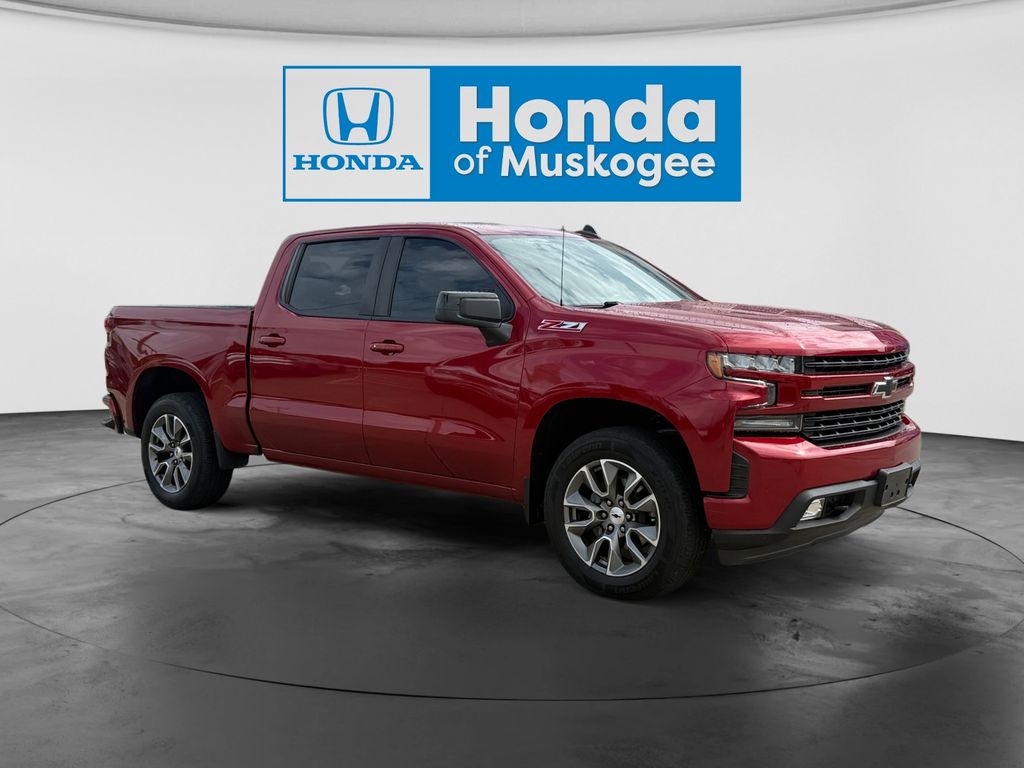 Cherry Red Tintcoat 2021 Chevrolet Silverado 1500 RST Crew Cab 4WD Pickup Truck Four-Wheel Drive 8-Speed Automatic