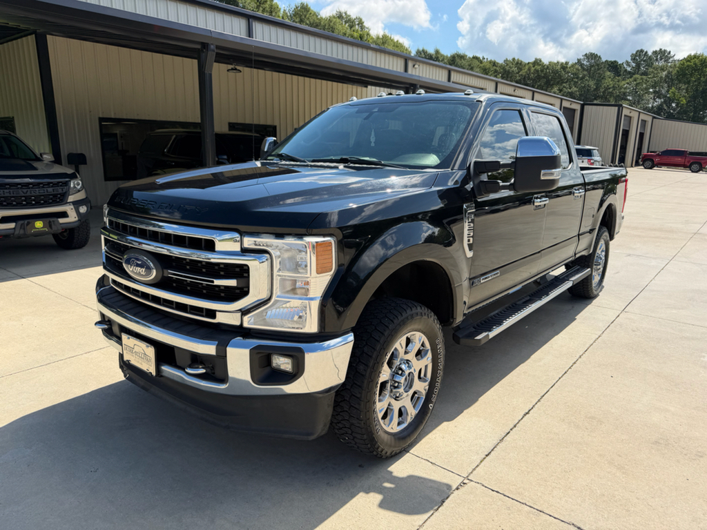 Agate Black Metallic 2020 Ford F-250 Super Duty Pickup Truck Four-Wheel Drive 