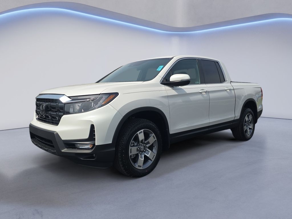 Platinum White Pearl 2026 Honda Ridgeline RTL AWD Pickup Truck All-Wheel Drive 9-Speed Automatic
