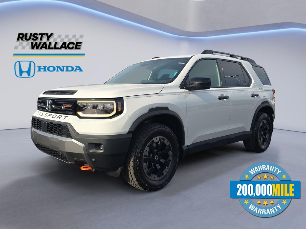Platinum White Pearl 2026 Honda Passport SUV / Crossover All-Wheel Drive Automatic