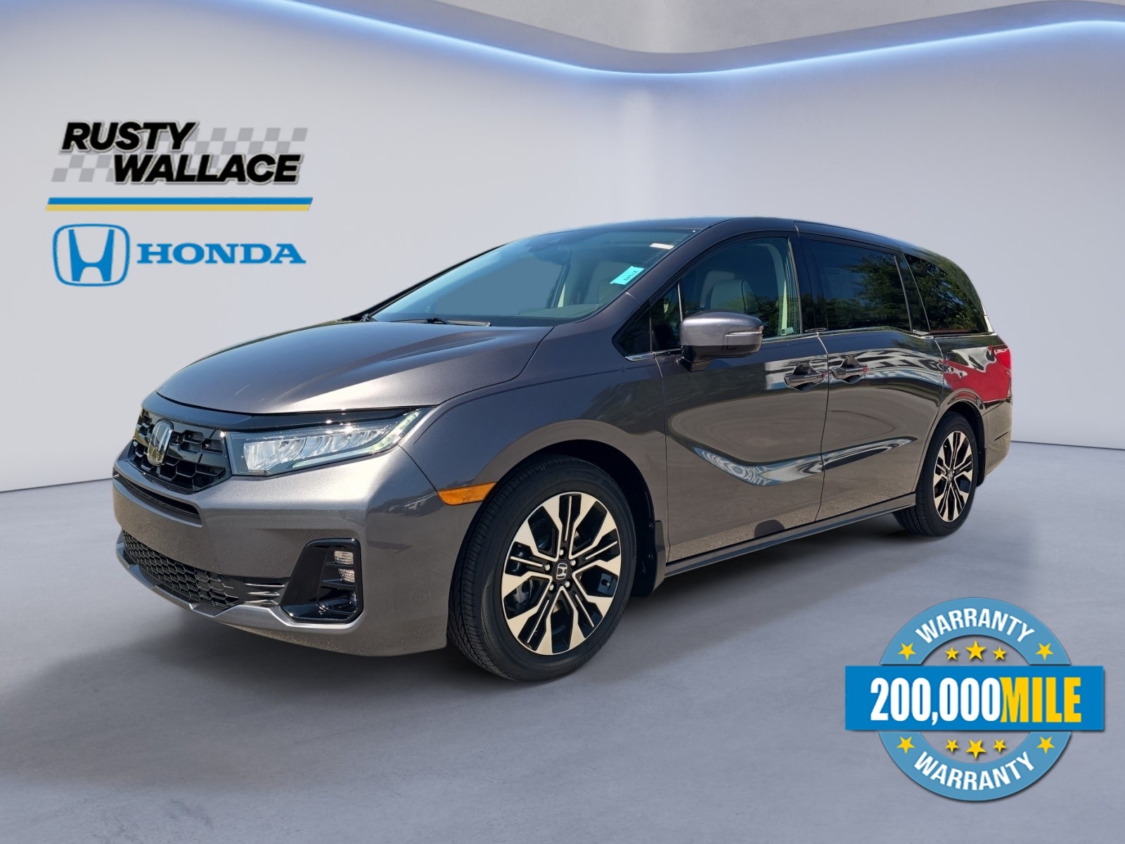 Gray (Modern Steel Metallic) 2027 Honda Odyssey Minivan Front-Wheel Drive Automatic
