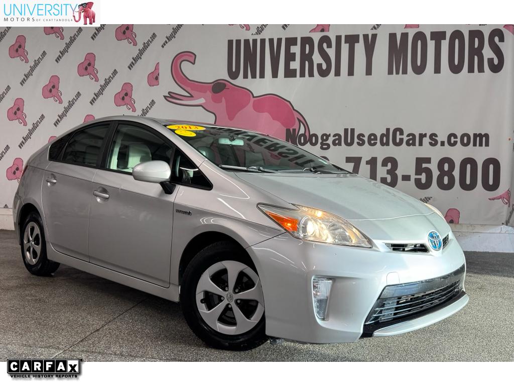 Classic Silver Metallic 2013 Toyota Prius Three Hatchback Front-Wheel Drive Continuously Variable Transmission