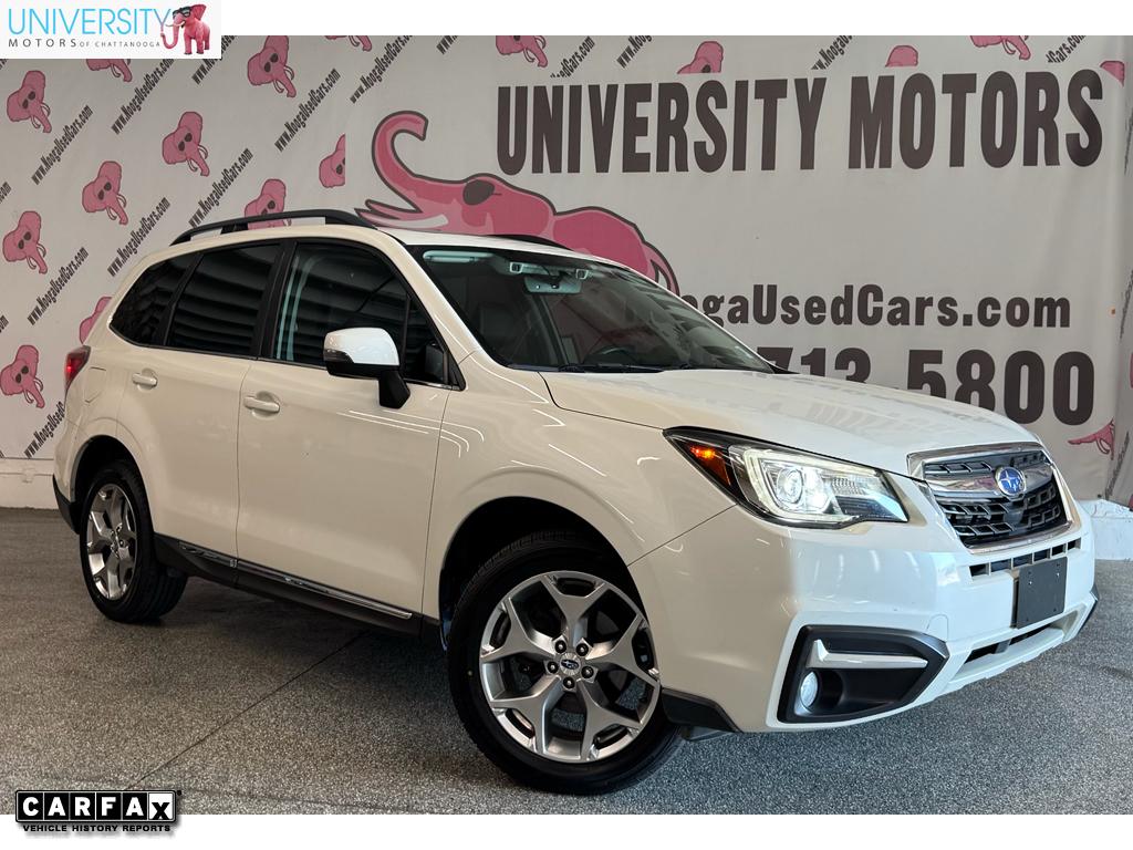 Crystal White Pearl 2017 Subaru Forester 2.5i Touring SUV / Crossover All-Wheel Drive 6-Speed CVT