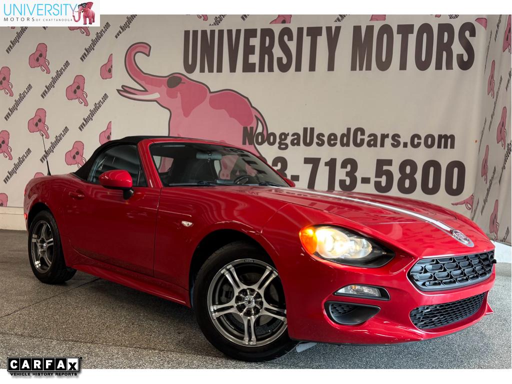Hypnotique Red 2019 FIAT 124 Spider Classica Convertible Rear-Wheel Drive 6-Speed Automatic