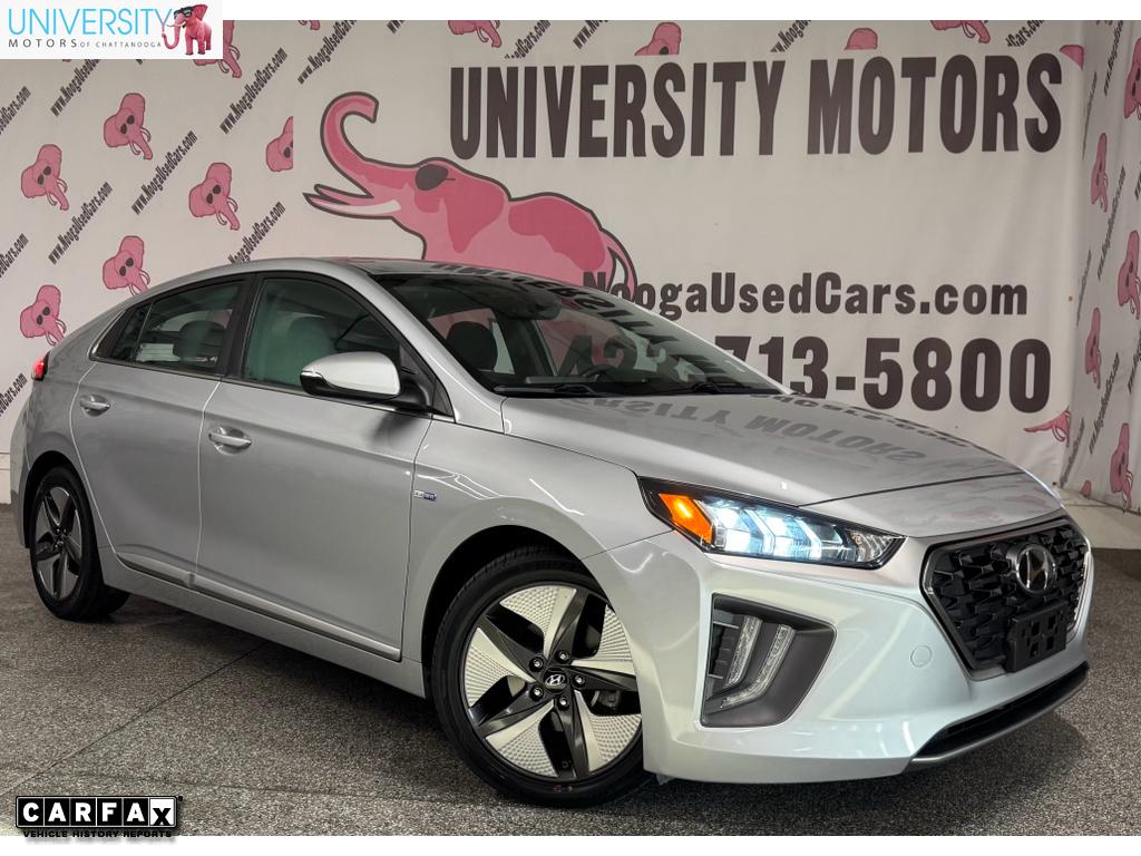 Stellar Silver 2020 Hyundai Ioniq Hybrid SEL FWD Hatchback Front-Wheel Drive 6-Speed Automatic