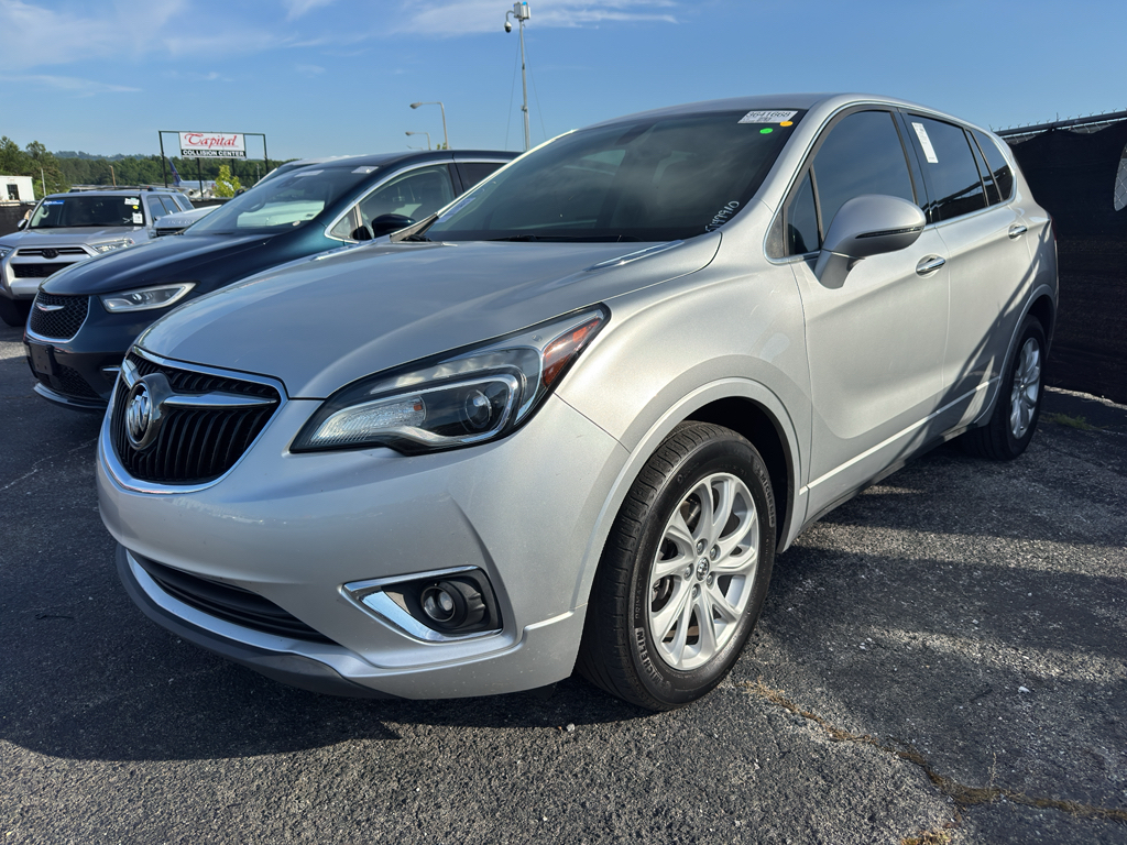 Galaxy Silver Metallic 2019 Buick Envision Preferred AWD SUV / Crossover All-Wheel Drive 6-Speed Automatic