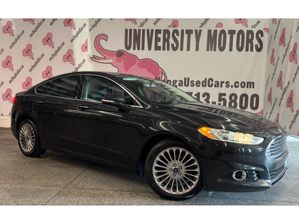 Tuxedo Black Metallic 2014 Ford Fusion Sedan Front-Wheel Drive 6-Speed Automatic