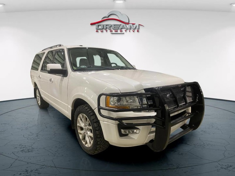 White Platinum Metallic Tri-Coat 2016 Ford Expedition SUV / Crossover Four-Wheel Drive 6-Speed Automatic