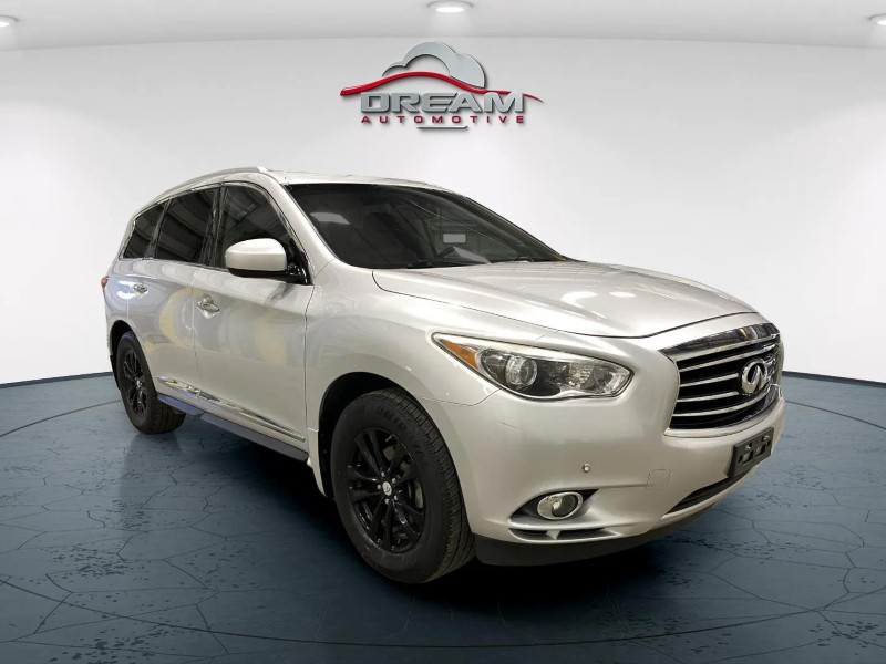 Gray (Liquid Platinum) 2013 INFINITI JX35 AWD SUV / Crossover All-Wheel Drive Continuously Variable Transmission