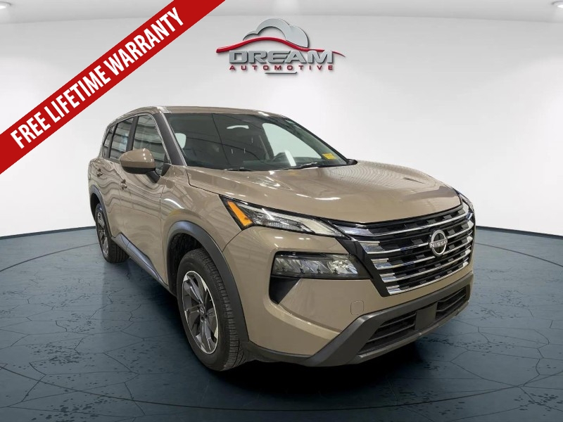 Baja Storm Metallic 2025 Nissan Rogue SUV / Crossover Front-Wheel Drive Continuously Variable Transmission
