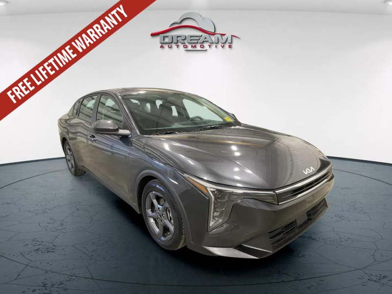 Interstellar Gray 2025 Kia K4 Sedan Front-Wheel Drive Continuously Variable Transmission