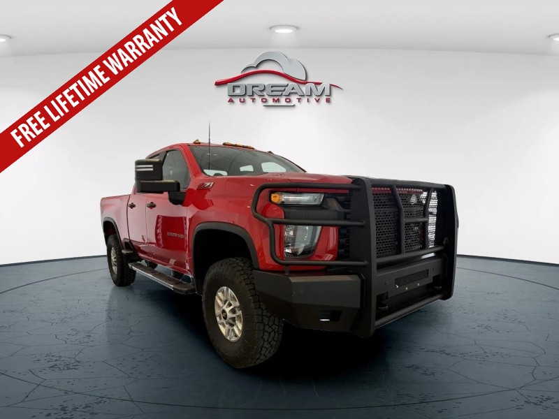 Red Hot 2022 Chevrolet Silverado 2500HD Work Truck Double Cab 4WD Pickup Truck Four-Wheel Drive 6-Speed Automatic