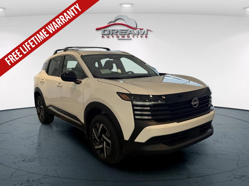 White (FRESH POWDER) 2026 Nissan Kicks SUV / Crossover Front-Wheel Drive Continuously Variable Transmission