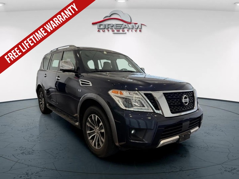 Hermosa Blue 2018 Nissan Armada SL SUV / Crossover 4X2 7-Speed Automatic