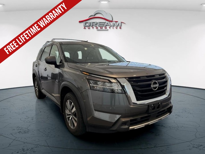 Gray (Gun Metallic) 2023 Nissan Pathfinder SL FWD SUV / Crossover Front-Wheel Drive 9-Speed Automatic