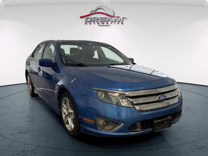 Blue Flame Metallic 2011 Ford Fusion Sedan Front-Wheel Drive 6-Speed Automatic