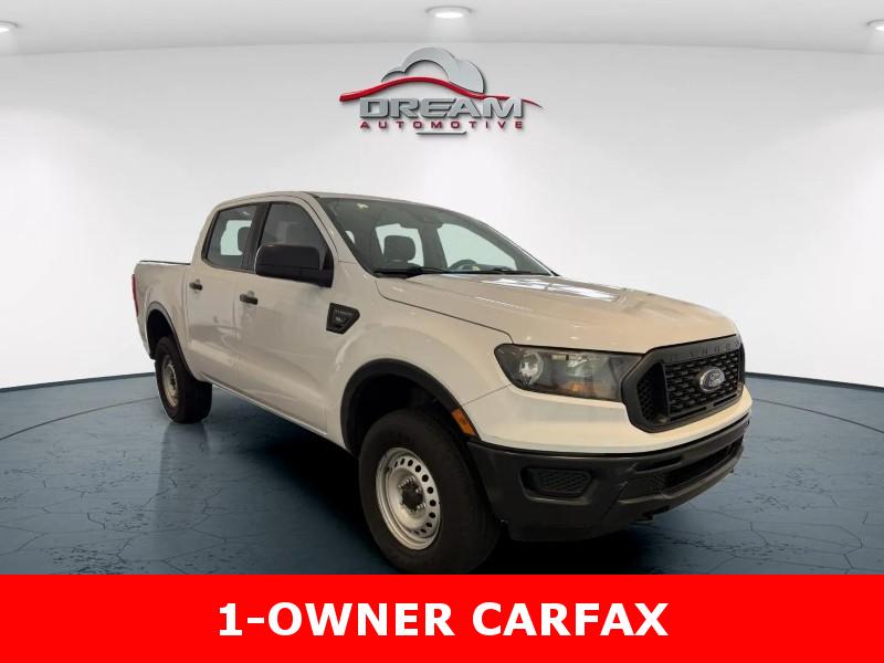 Oxford White 2020 Ford Ranger XL SuperCrew 4WD Pickup Truck Four-Wheel Drive Automatic