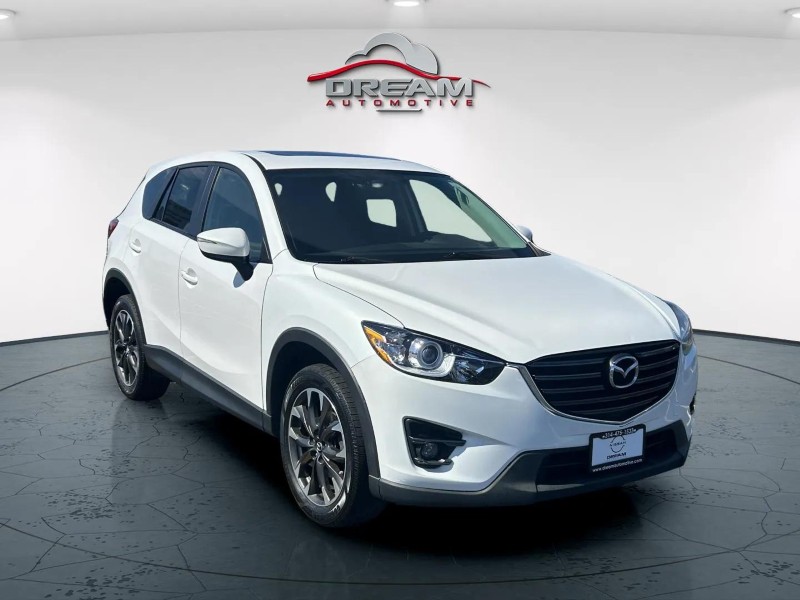 Crystal White Pearl Mica 2016 Mazda CX-5 Grand Touring SUV / Crossover Front-Wheel Drive 6-Speed Automatic