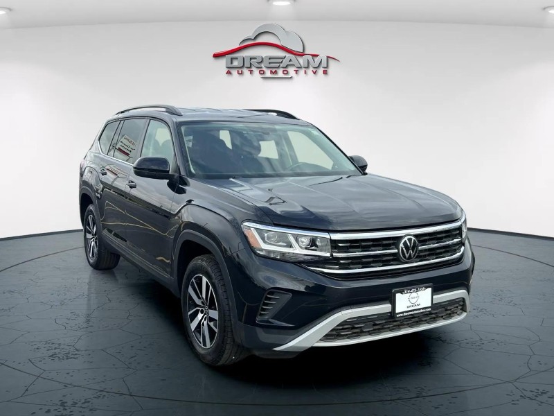 Deep Black Pearl 2023 Volkswagen Atlas 2.0T SE FWD SUV / Crossover Front-Wheel Drive 8-Speed Automatic