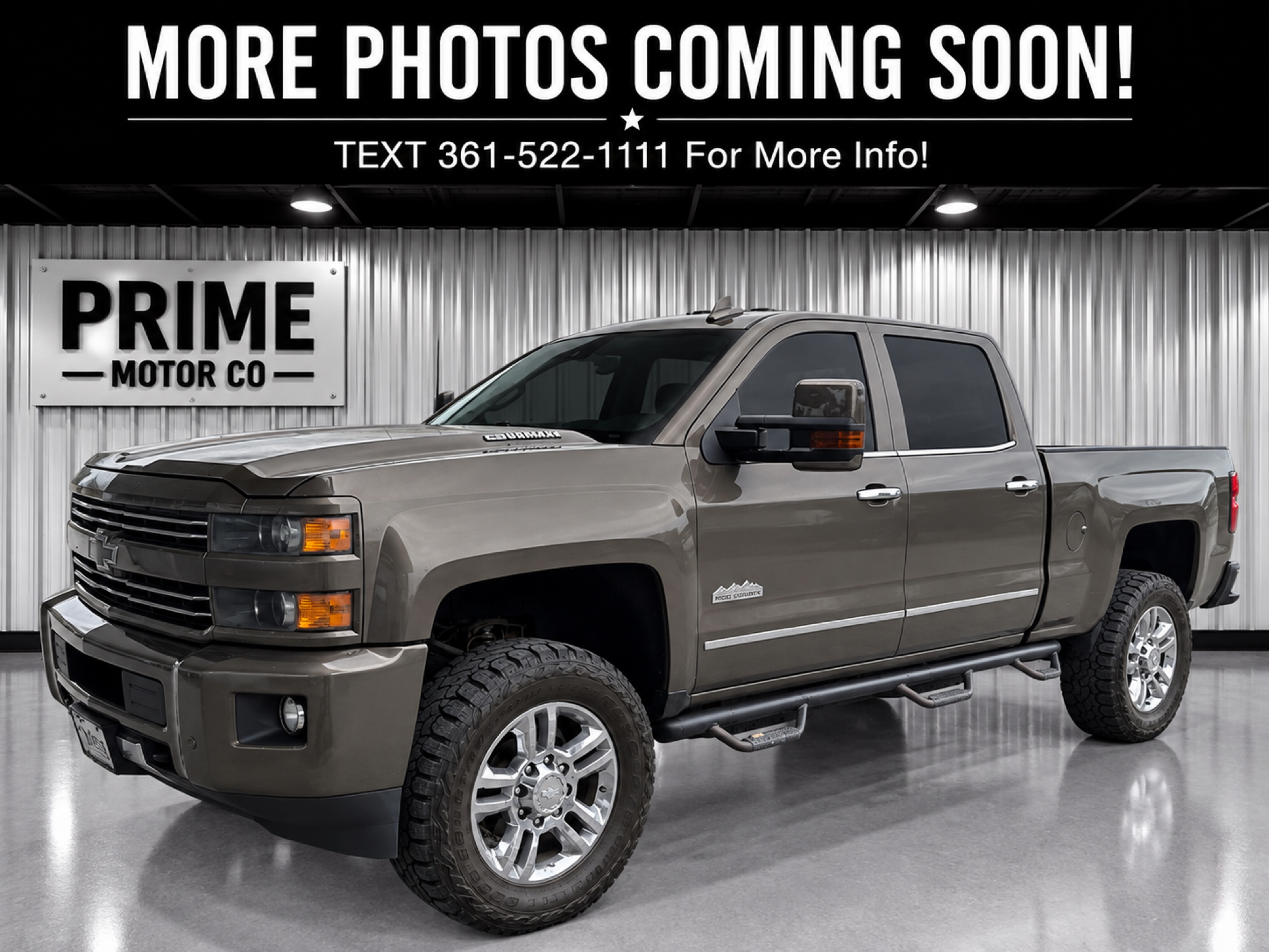 Brownstone Metallic 2015 Chevrolet Silverado 2500HD Pickup Truck Four-Wheel Drive 6-Speed Automatic