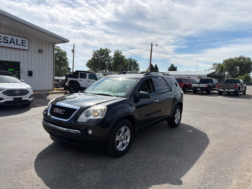 Black 2012 GMC Acadia SUV / Crossover All-Wheel Drive Automatic