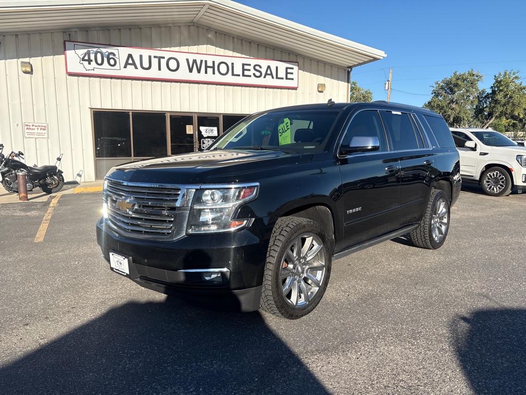 Black 2015 Chevrolet Tahoe SUV / Crossover Four-Wheel Drive Automatic