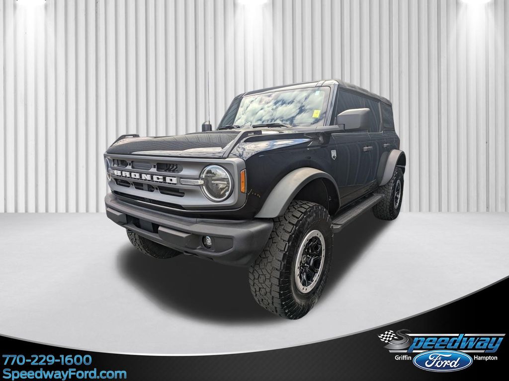 Shadow Black 2022 Ford Bronco Big Bend Advanced 4-Door 4WD SUV / Crossover Four-Wheel Drive Automatic