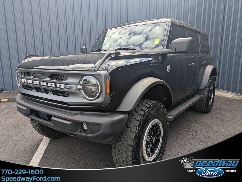 Shadow Black 2022 Ford Bronco Big Bend Advanced 4-Door 4WD SUV / Crossover Four-Wheel Drive Automatic