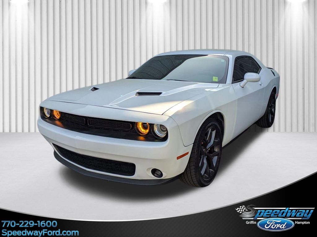 White Knuckle Clearcoat 2023 Dodge Challenger SXT RWD Coupe Rear-Wheel Drive 8-Speed Automatic