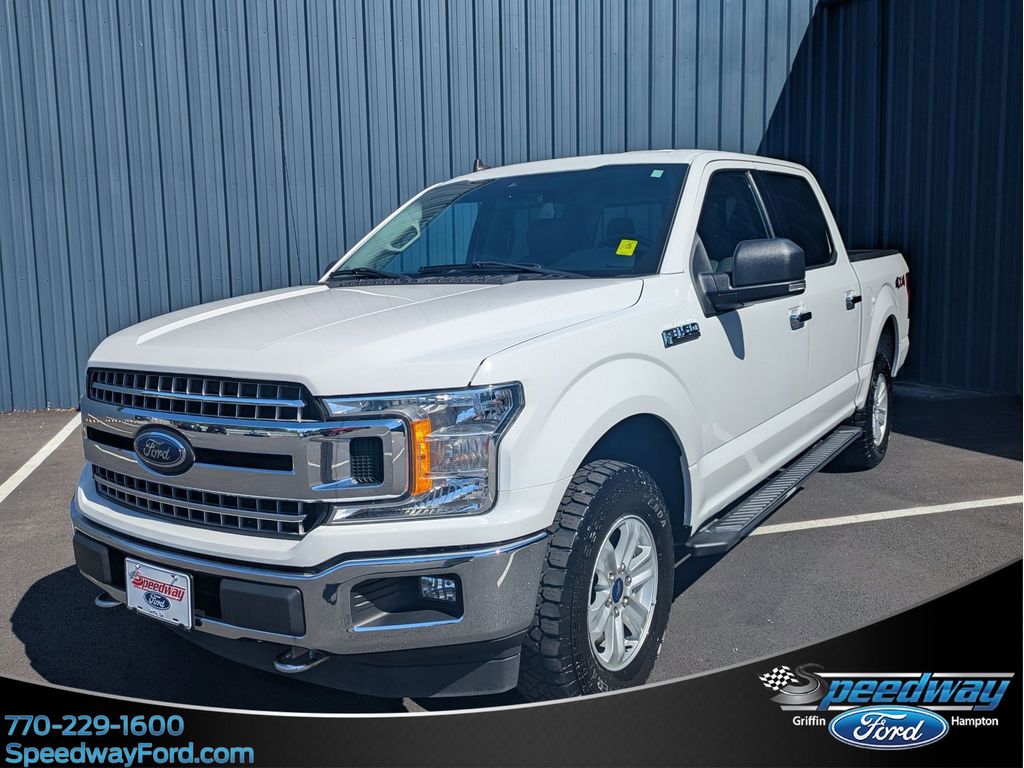 Oxford White 2020 Ford F-150 XLT SuperCrew 4WD Pickup Truck Four-Wheel Drive Automatic