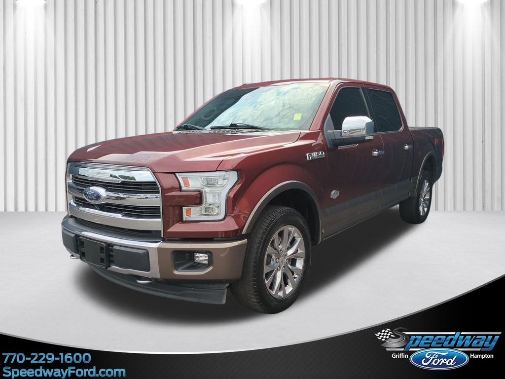 Brown 2017 Ford F-150 Pickup Truck Four-Wheel Drive 6-Speed Automatic