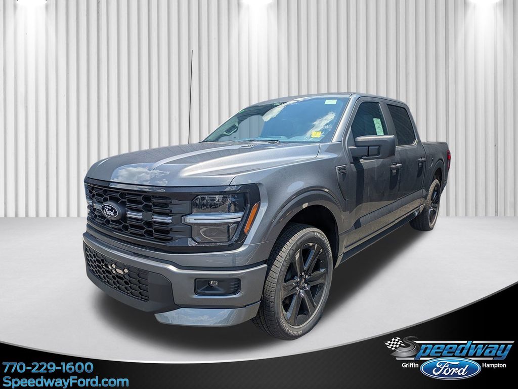Carbonized Gray Metallic 2026 Ford F-150 STX SuperCrew 4WD Pickup Truck Four-Wheel Drive Automatic