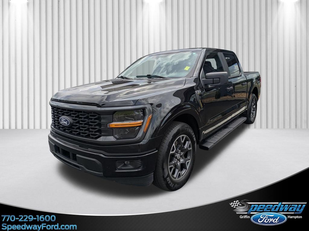 Agate Black Metallic 2024 Ford F-150 Pickup Truck 4X2 Automatic