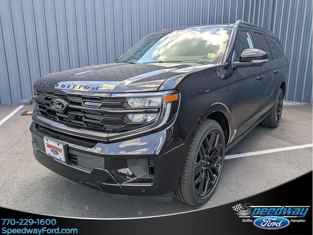 Agate Black Metallic 2026 Ford Expedition MAX Platinum 4WD SUV / Crossover Four-Wheel Drive Automatic