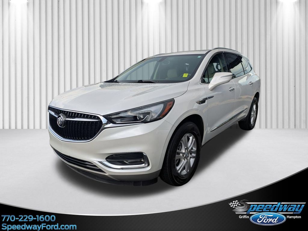 White Frost Tricoat 2021 Buick Enclave SUV / Crossover Front-Wheel Drive 9-Speed Automatic