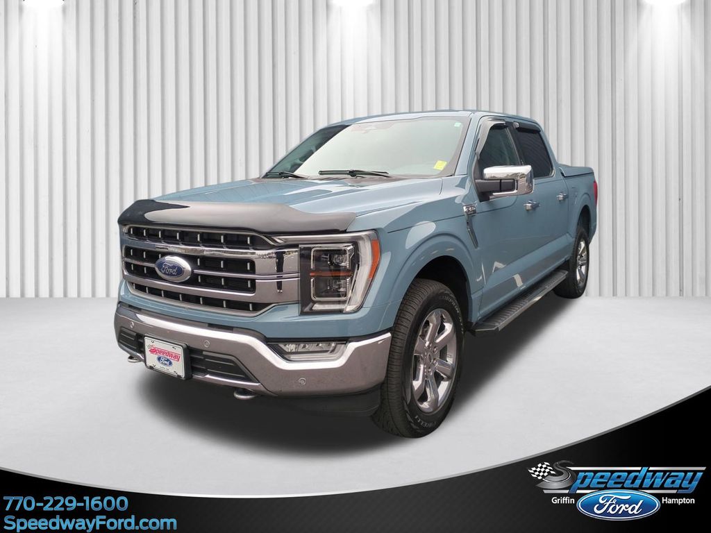 AREA 51 BLUE 2023 Ford F-150 Lariat SuperCrew 4WD Pickup Truck Four-Wheel Drive Automatic