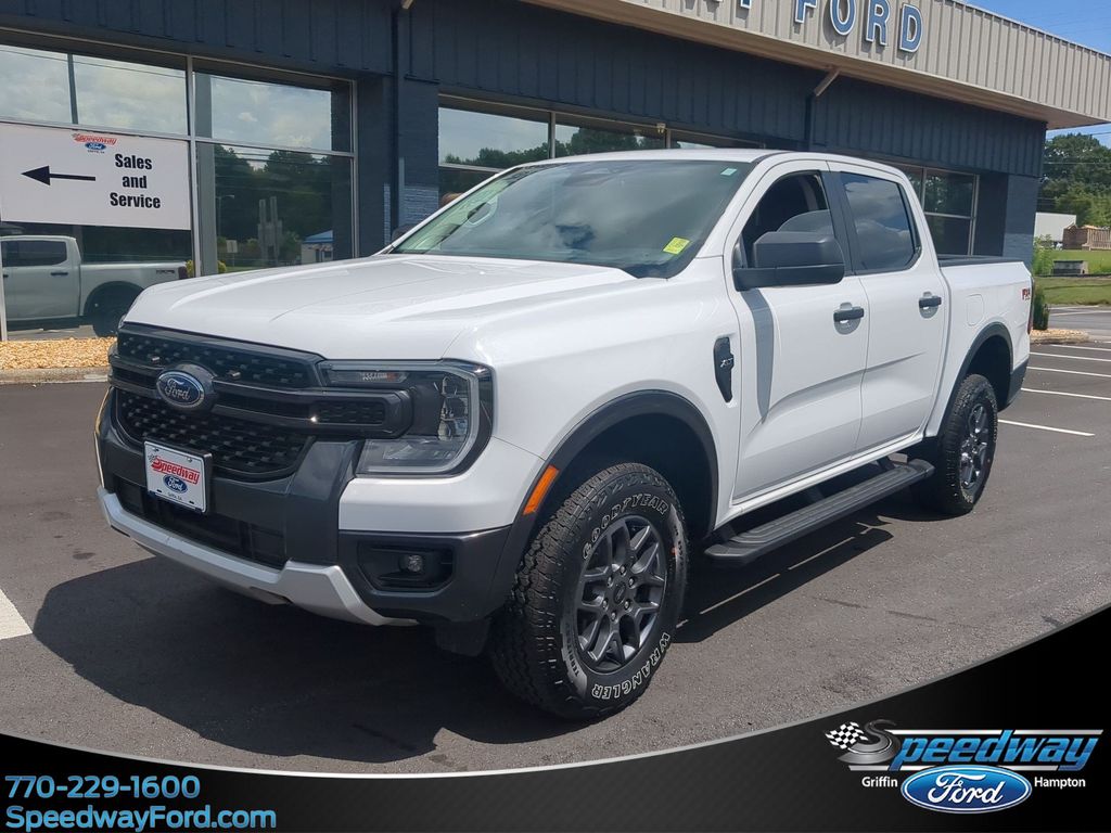 Oxford White 2024 Ford Ranger Pickup Truck Four-Wheel Drive Automatic