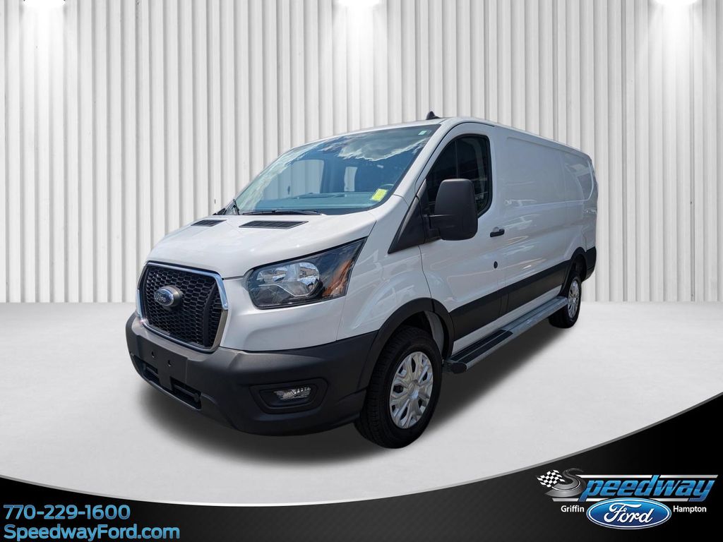Oxford White 2025 Ford Transit Cargo Van Rear-Wheel Drive Automatic
