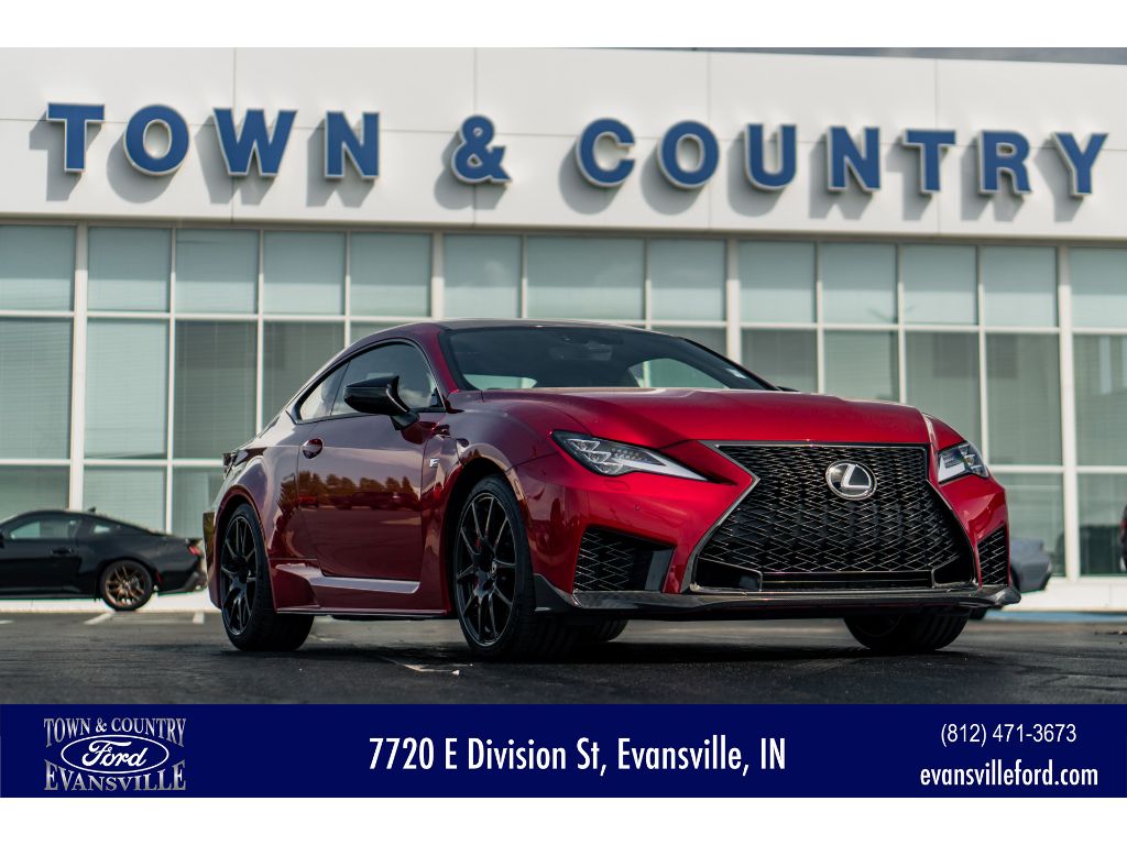 Infrared 2025 Lexus RC F Final Edition RWD Coupe Rear-Wheel Drive 8-Speed Automatic