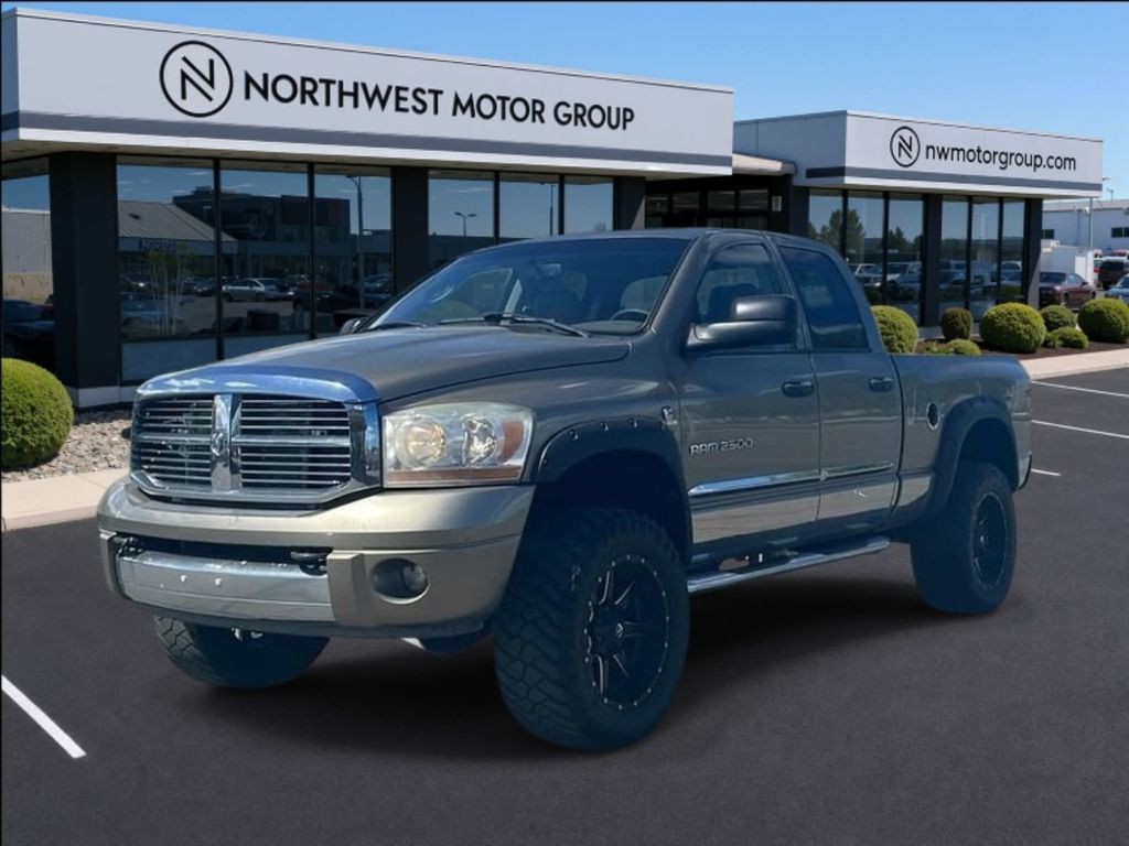 Brown (Light Khaki Metallic Clearcoat) 2006 Dodge RAM 2500 Pickup Truck Four-Wheel Drive 4-Speed Automatic