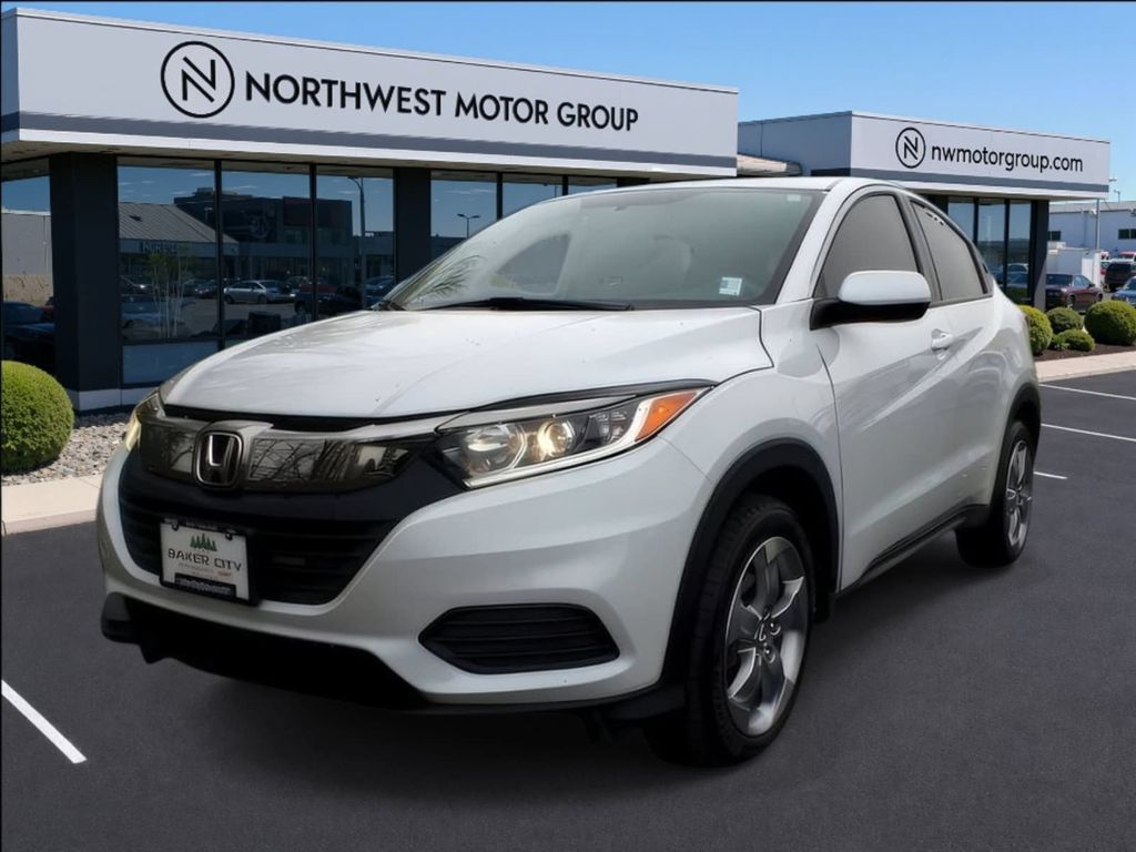 Platinum White Pearl 2022 Honda HR-V SUV / Crossover All-Wheel Drive Continuously Variable Transmission