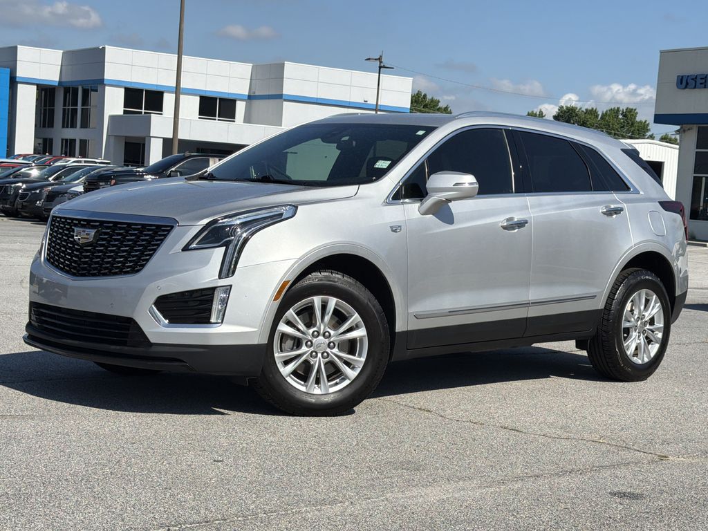 Radiant Silver Metallic 2020 Cadillac XT5 SUV / Crossover Front-Wheel Drive 9-Speed Automatic