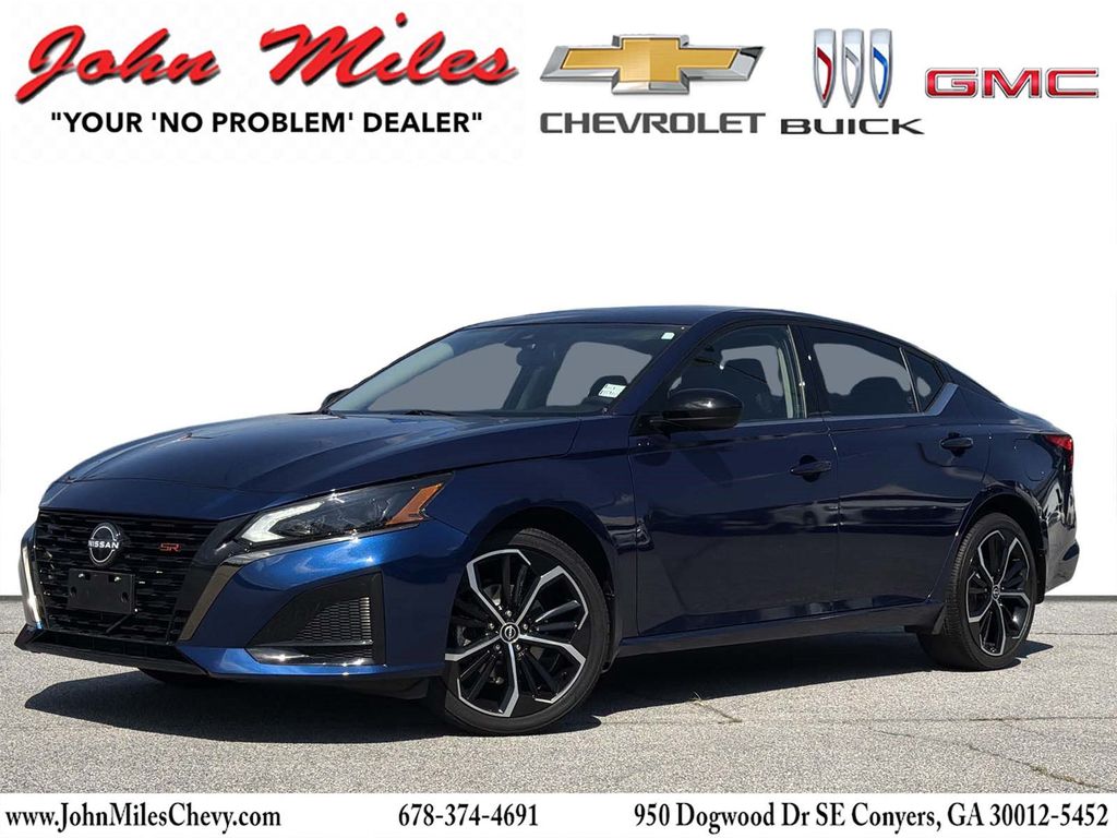 Deep Blue Pearl 2024 Nissan Altima Sedan All-Wheel Drive Continuously Variable Transmission