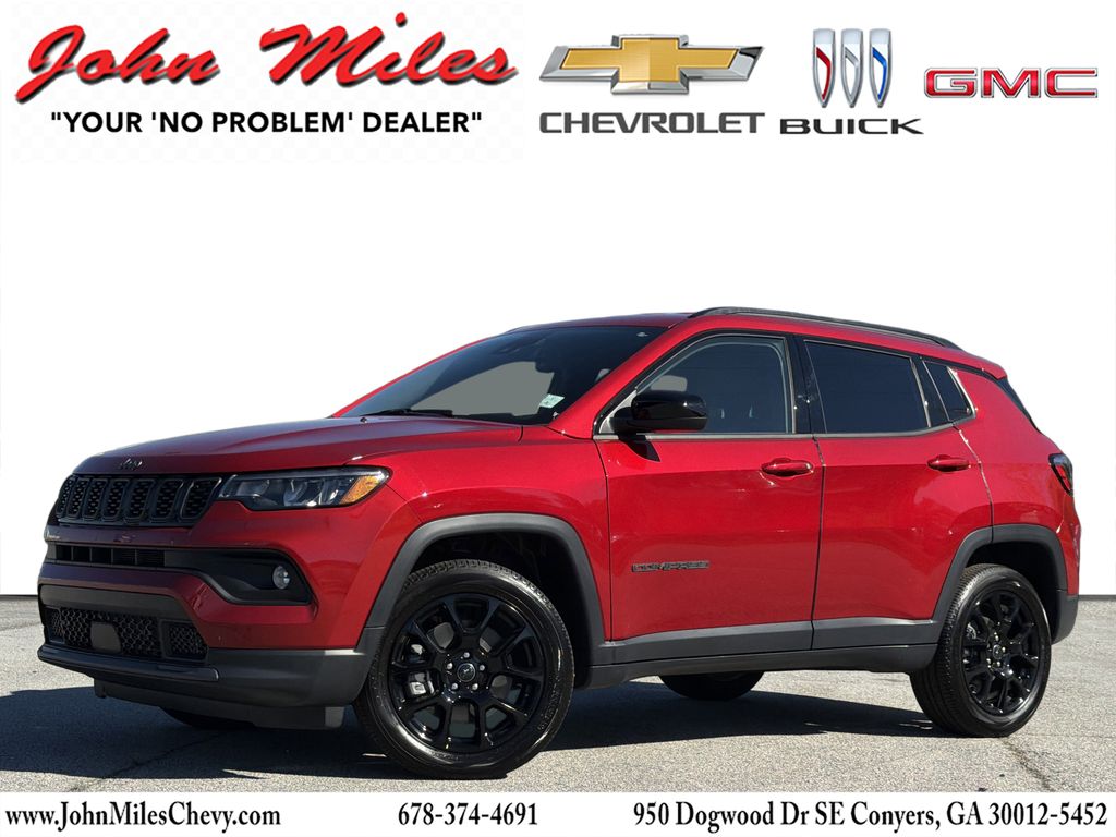 Red Hot Pearlcoat 2026 Jeep Compass Latitude Altitude 4WD SUV / Crossover Four-Wheel Drive 8-Speed Automatic