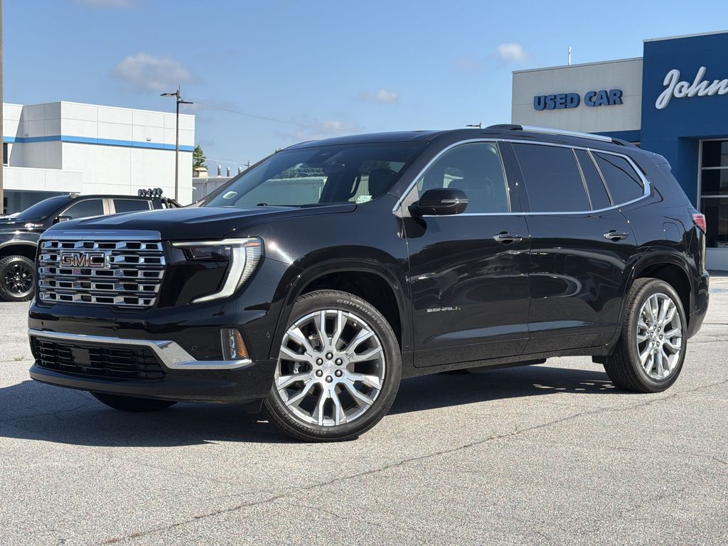 Black (Ebony Twilight Metallic) 2025 GMC Acadia SUV / Crossover Front-Wheel Drive 8-Speed Automatic