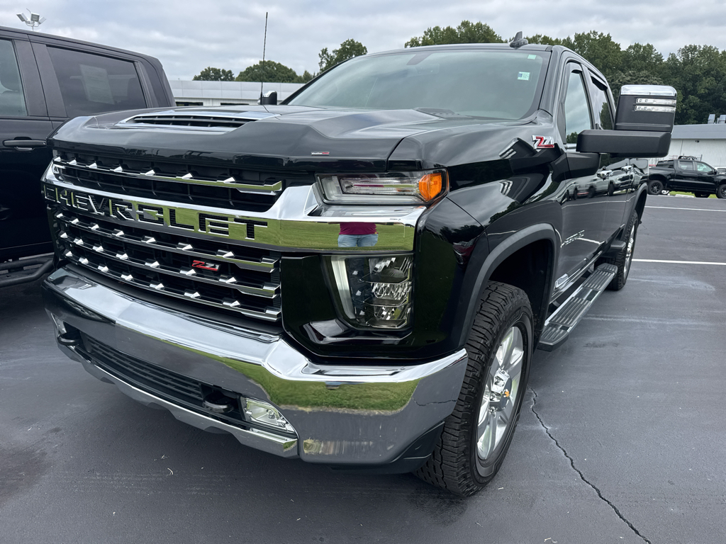 Black 2021 Chevrolet Silverado 2500HD Pickup Truck Four-Wheel Drive 6-Speed Automatic
