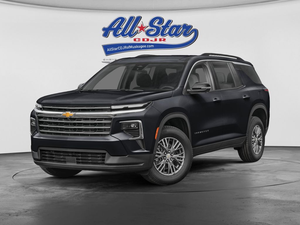 Mosaic Black Metallic 2025 Chevrolet Traverse LT AWD SUV / Crossover Four-Wheel Drive 8-Speed Automatic