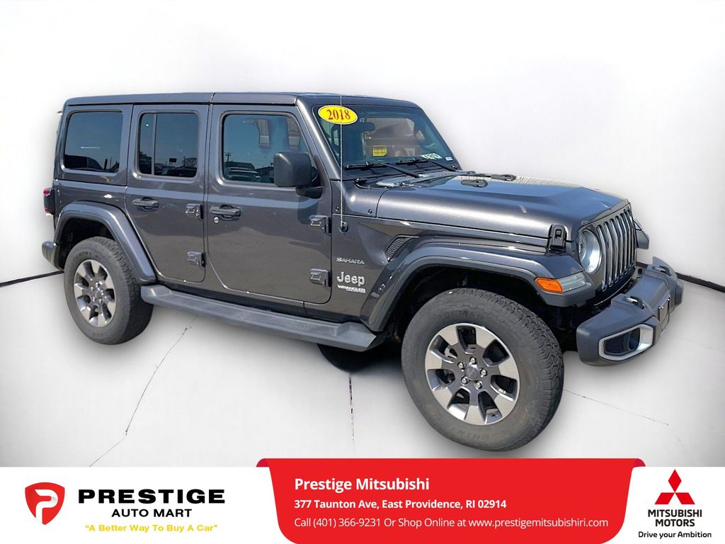 Gray (Granite Crystal Metallic Clearcoat) 2018 Jeep Wrangler SUV / Crossover Four-Wheel Drive 8-Speed Automatic