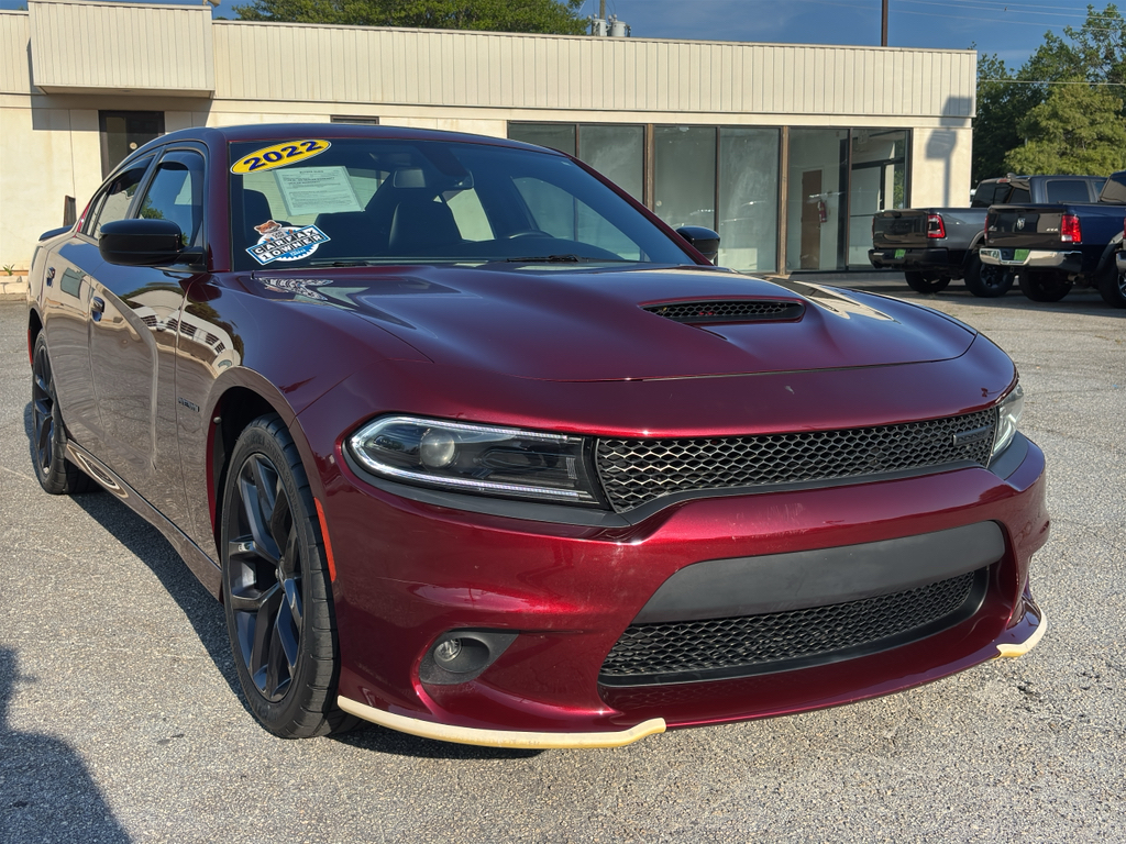 Octane Red Pearlcoat 2022 Dodge Charger Sedan Rear-Wheel Drive 8-Speed Automatic