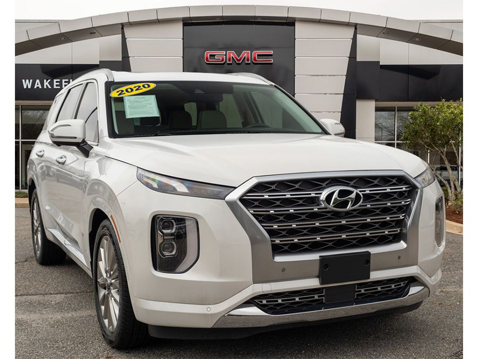Hyper White 2020 Hyundai Palisade SUV / Crossover All-Wheel Drive 8-Speed Automatic